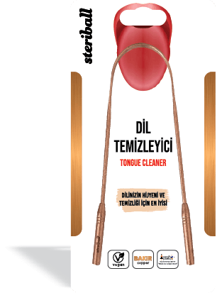 Steriball bakır dil temizleyici