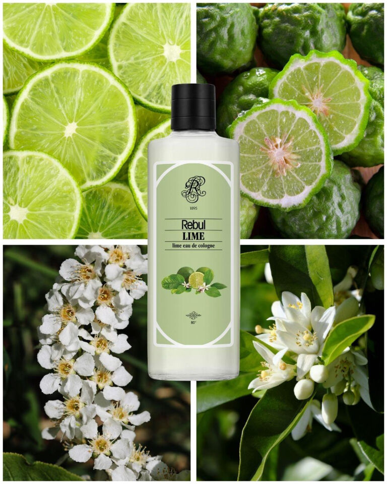 Rebul 250Ml Lime Kolonya Cam Şişe