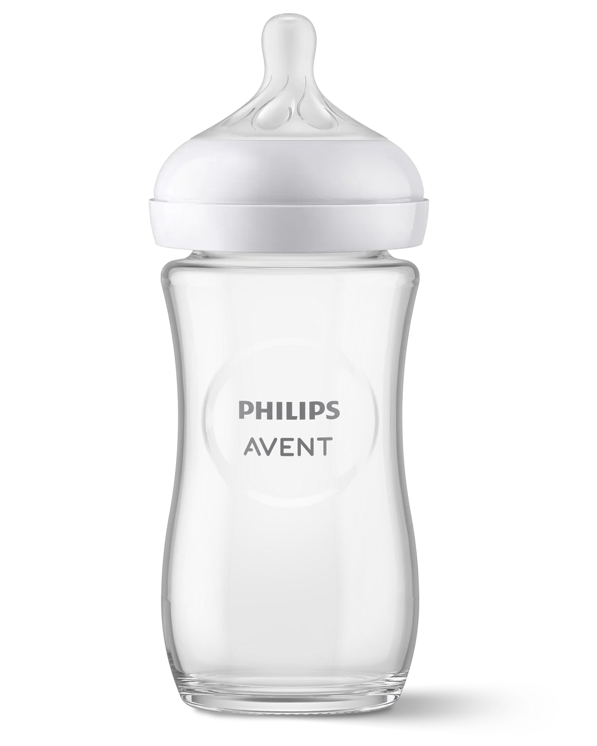 Philips Avent Doğal Tepkili Cam Biberon 240 Ml 3-6 Ay SCY933/01