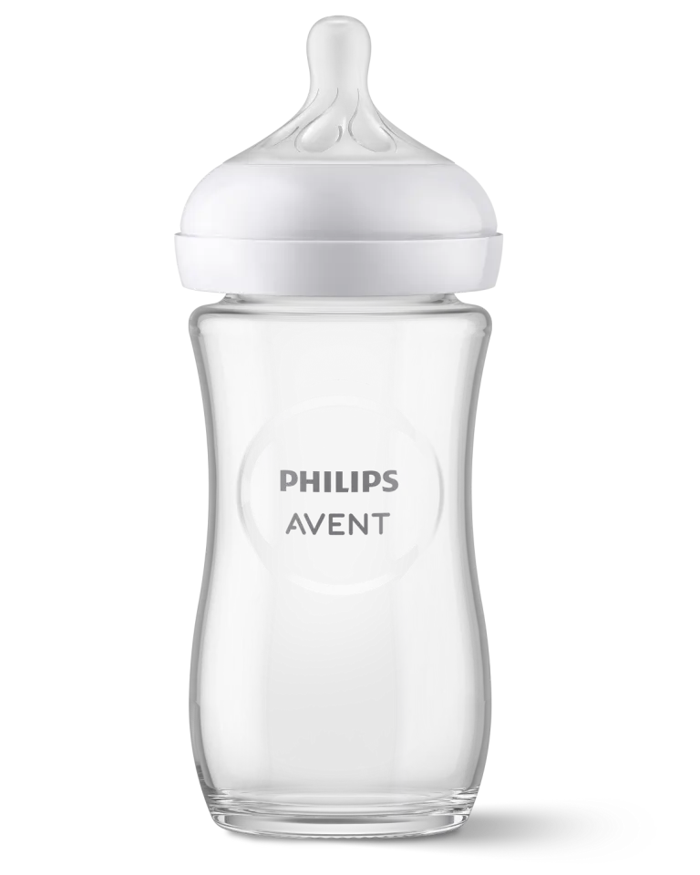 Philips Avent Doğal Tepkili Cam Biberon 240 Ml 3-6 Ay SCY933/01