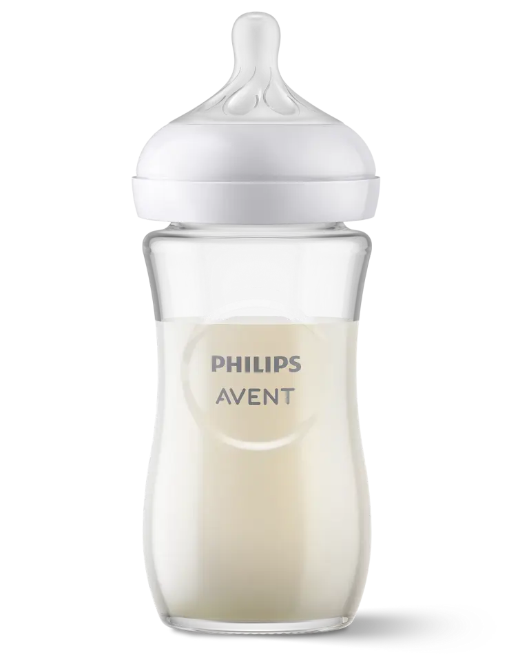 Philips Avent Doğal Tepkili Cam Biberon 240 Ml 3-6 Ay SCY933/01