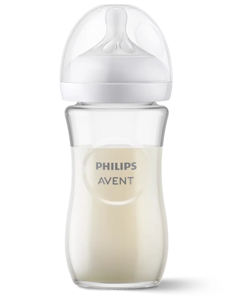 Philips Avent Doğal Tepkili Cam Biberon 240 Ml 3-6 Ay SCY933/01