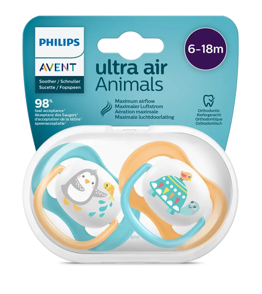 Philips Avent Ultra Air Emzik 6-18 Ay 2 Li Erkek SCF080/07