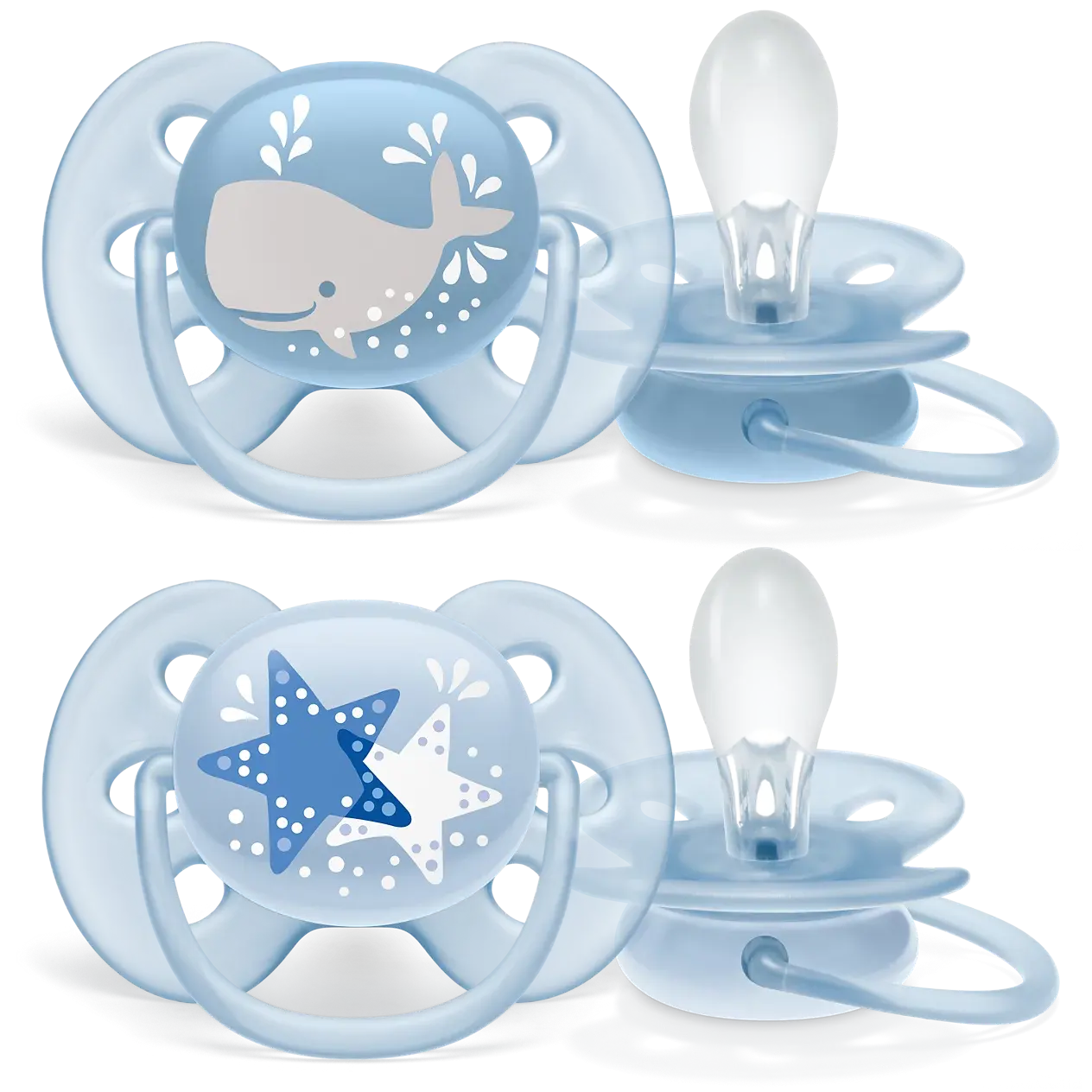 Philips Avent Ultra Soft Emzik 6-18 Ay 2 Li Erkek SCF223/03