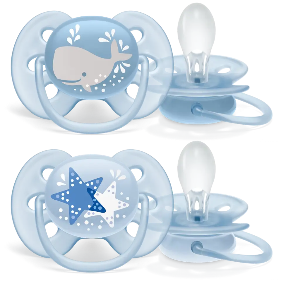 Philips Avent Ultra Soft Emzik 6-18 Ay 2 Li Erkek SCF223/03