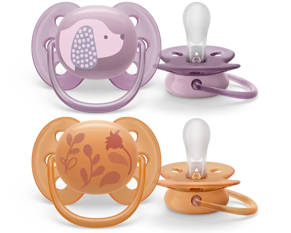 Philips Avent Ultra Soft Emzik 6-18 Ay 2 Li Kız SCF091/18