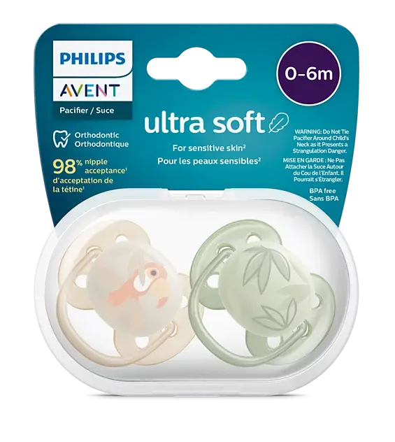 Philips Avent Ultra Soft Emzik 0-6 Ay 2 Li Erkek SCF091/07