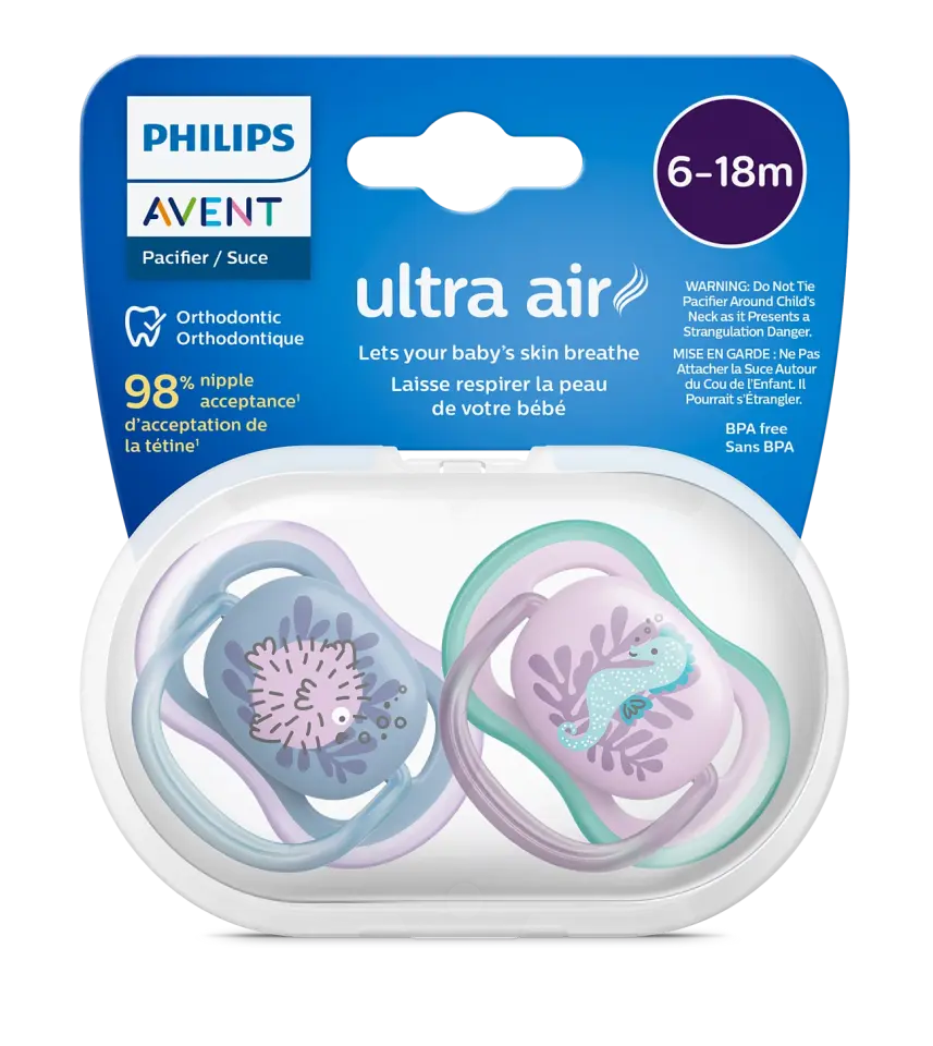 Philips Avent Ultra Air Emzik 6-18 Ay 2 Li Kız SCF085/61