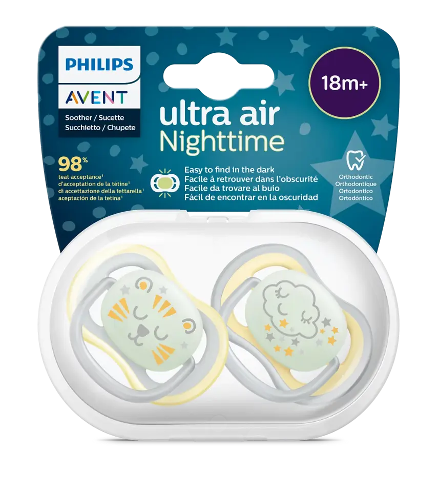 Philips Avent Ultra Air Night Emzik 18+ Ay 2 Li Unisex SCF376/01