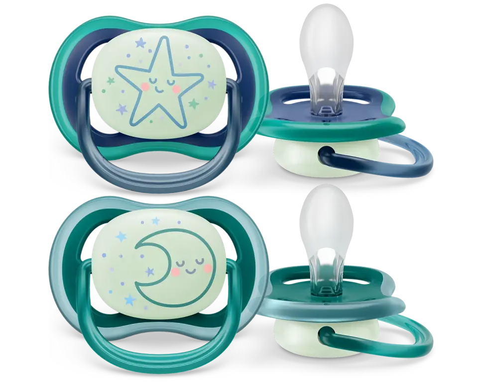Philips Avent Ultra Air Night Emzik 6-18 Ay 2 Li Erkek SCF376/13