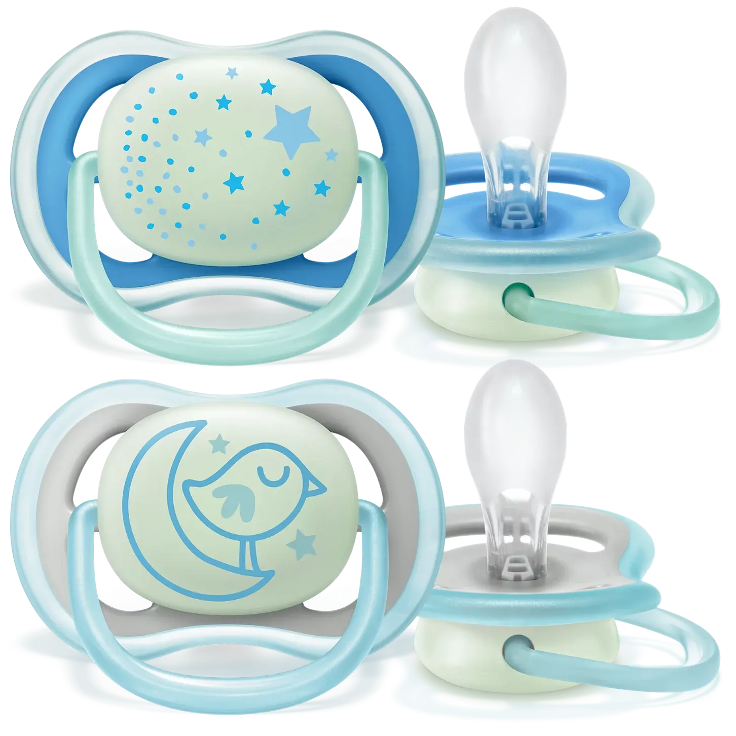 Philips Avent Ultra Air Night Emzik 6-18 Ay Erkek SCF376/21