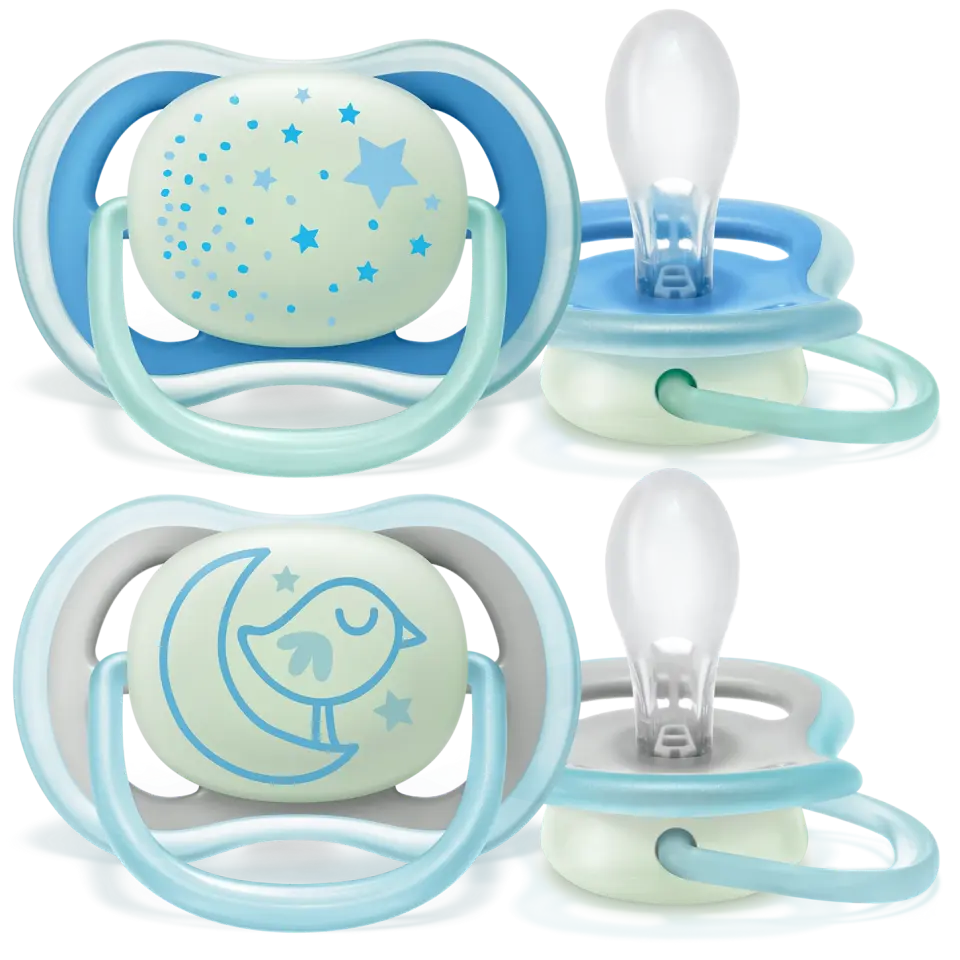 Philips Avent Ultra Air Night Emzik 6-18 Ay Erkek SCF376/21