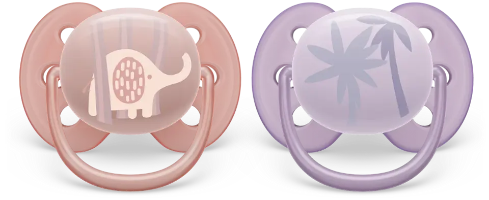 Philips Avent Ultra Soft Emzik 0-6 Ay 2 Li Kız SCF091/09
