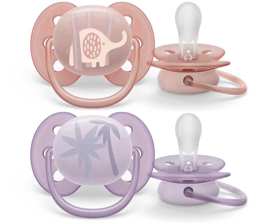 Philips Avent Ultra Soft Emzik 0-6 Ay 2 Li Kız SCF091/09