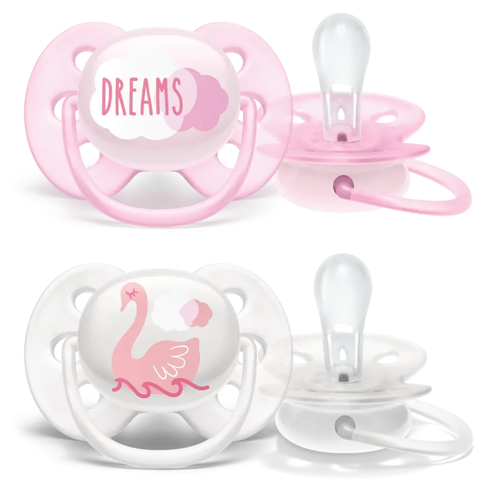 Philips Avent Ultra Soft Emzik 0-6 Ay 2 Li Kız SCF222/02