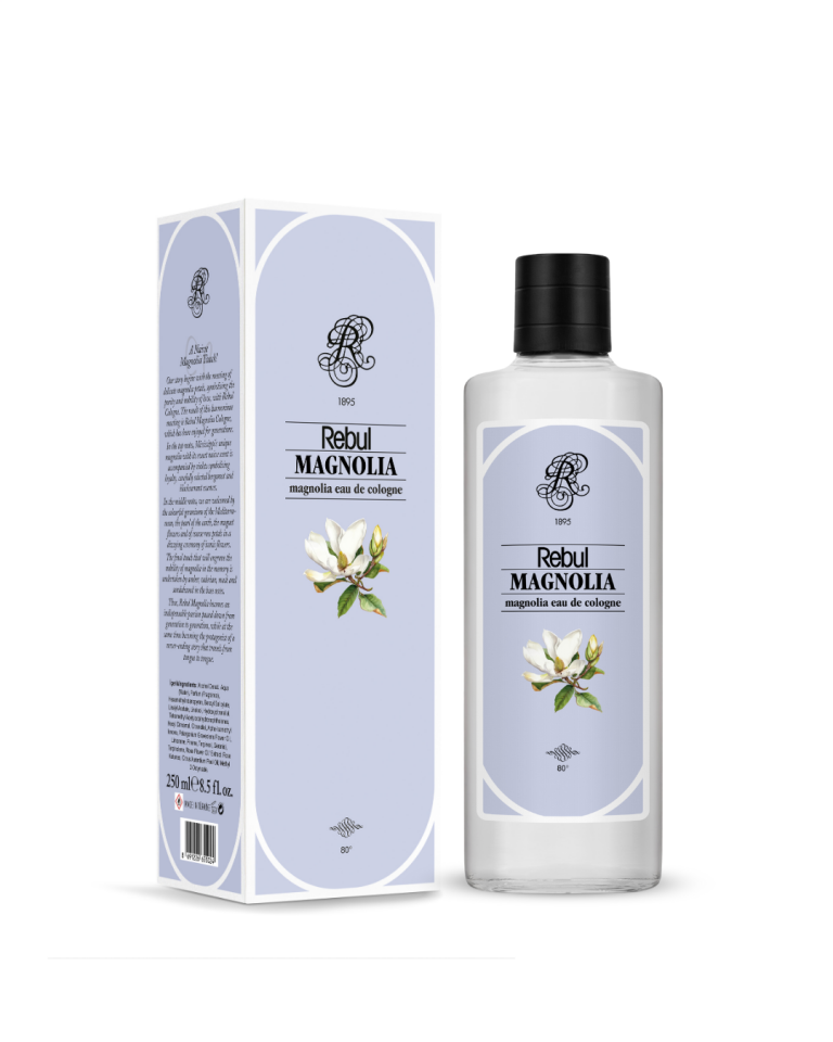 Rebul 250Ml Magnolia Kolonya Cam Şişe
