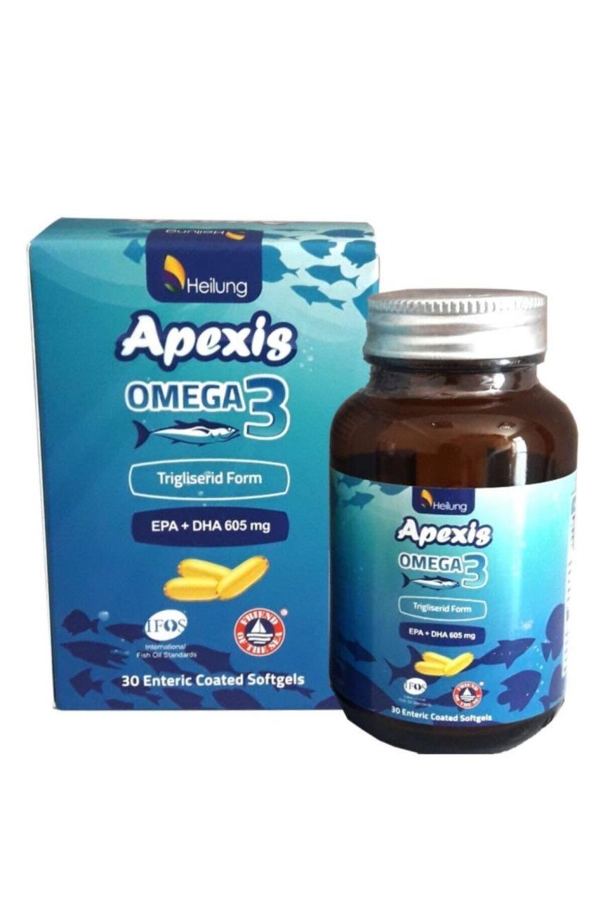 Omega 3 Balık Yağı 30 Softgel Trigliserid Form Epa+dha 605 Mg