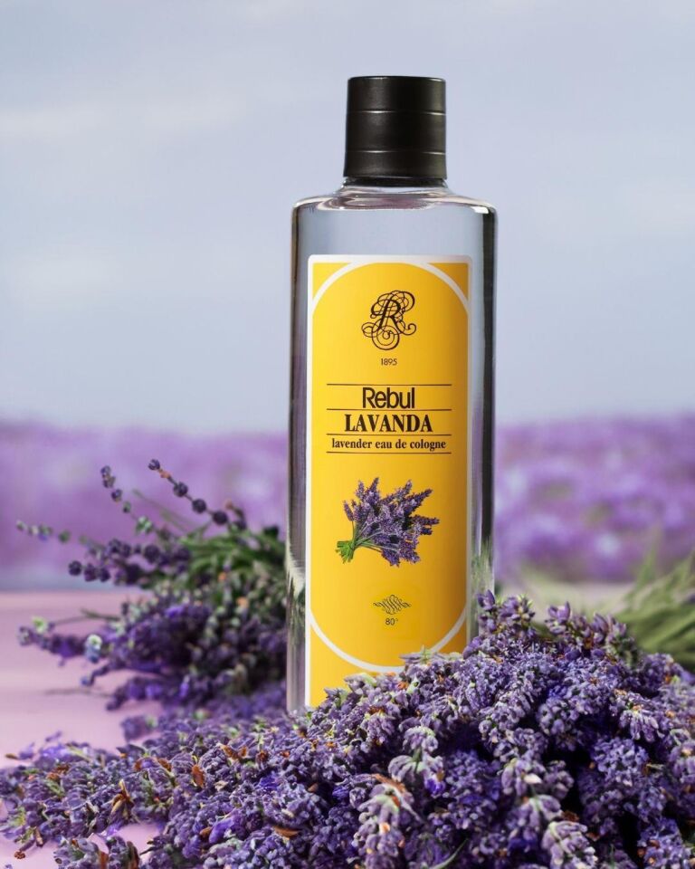 Rebul 250Ml Lavanta Kolonya Cam Şişe 3 Lü Set