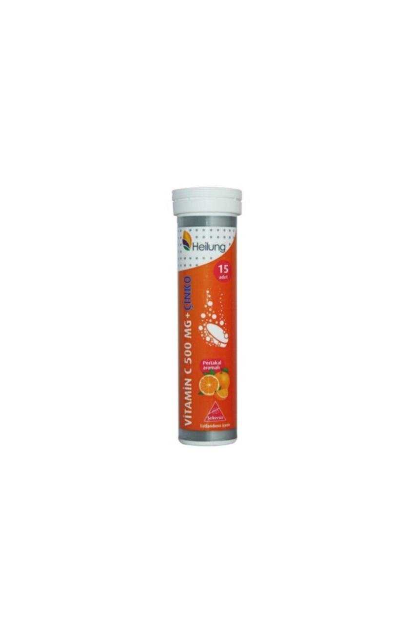 Heilung Vitamin C 500 Mg + Çinko 15 Efervesan Tablet