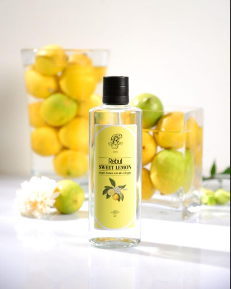 Rebul 250Ml Sweet Lemon Kolonya Cam Şişe 3 Lü Set