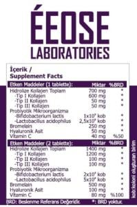 Multiform Kolajen, Bromelain, Hyaluronik Asit Ve Probiyotik 30 Tablet