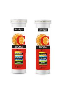 C Vitamini 1000 Mg Plus 3'lü Etki(c Vitamini + D Vitamini + Çinko) -2adetx15 Efervesan Tablet