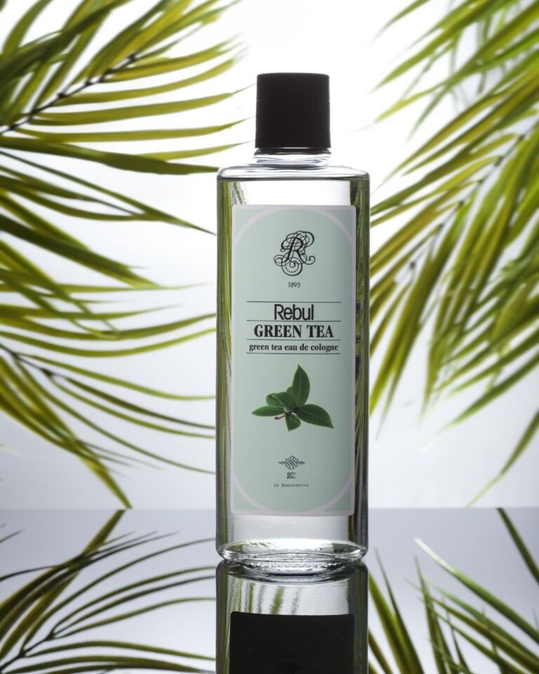 Rebul 250Ml Green Tea Kolonya Cam Şişe Tekli 6 Lı Set