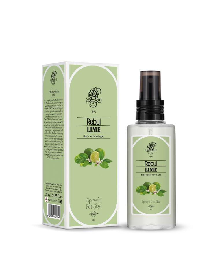 Rebul Lime Kolonya 125 Ml Spreyli Pet Şişe