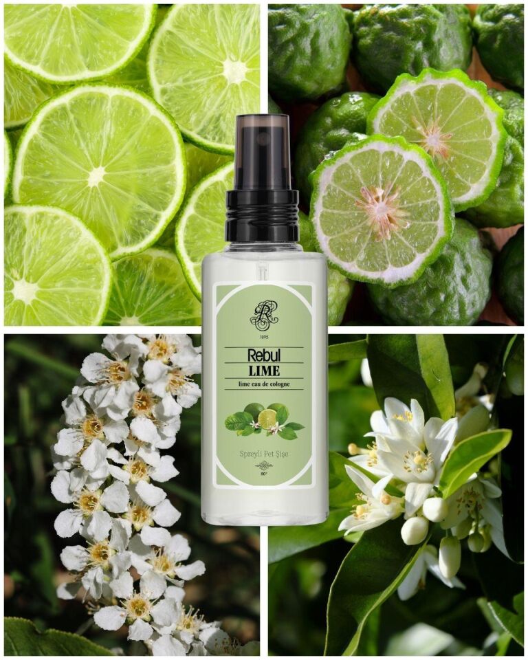 Rebul Lime Kolonya 125 Ml Spreyli Pet Şişe