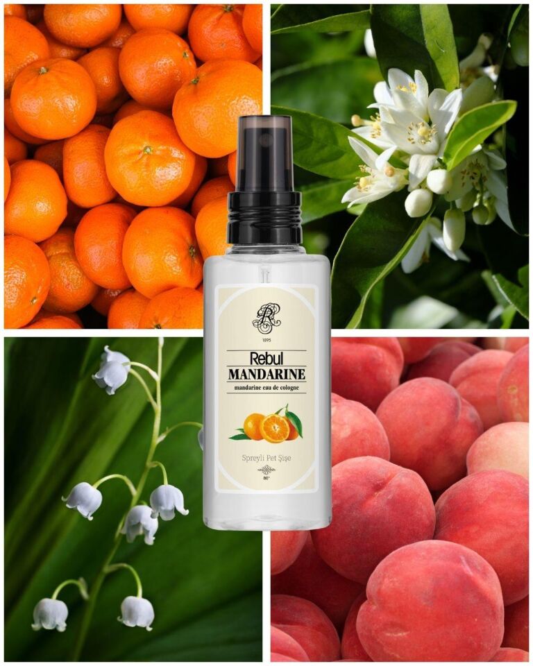 Rebul Mandalina Kolonya 125 Ml Spreyli Pet Şişe