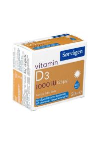 Vitamin D3 Damla 20 ml 1000'li