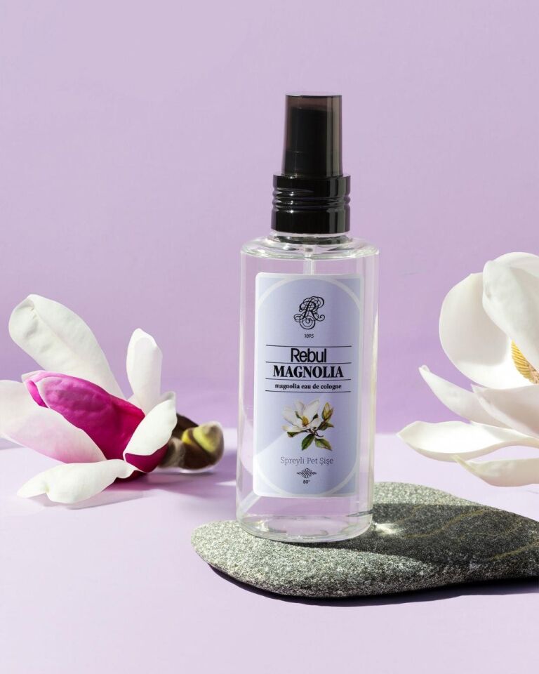 Rebul Magnolıa Kolonya 125 Ml Spreyli Pet Şişe 3 Lü Set