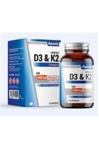 Premium Series D3&k2 1000mg Vitamin C Complex Vitamin 30 Tablet