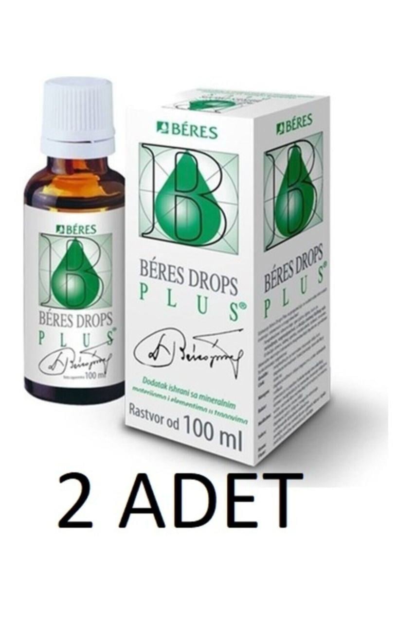 2 Adet Beres Drops Plus Damla 100*2=200 Ml - Yeni Ürün