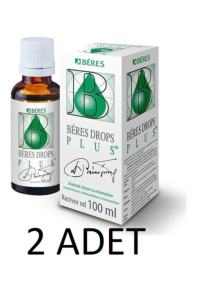 2 Adet Beres Drops Plus Damla 100*2=200 Ml - Yeni Ürün