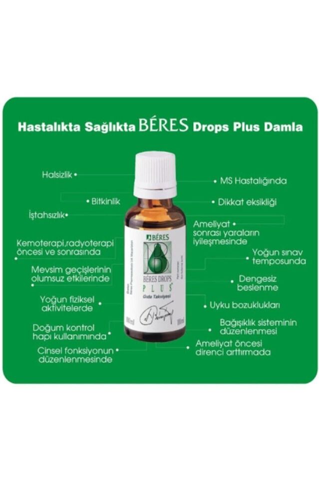 Beres Drops Plus Damla 100 ml x 2 Adet