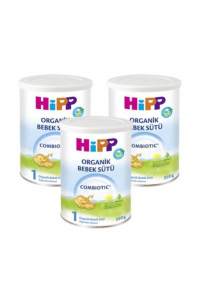 Hipp 1 Organik Combiotic Bebek Sütü 350 Gr - 3'lü