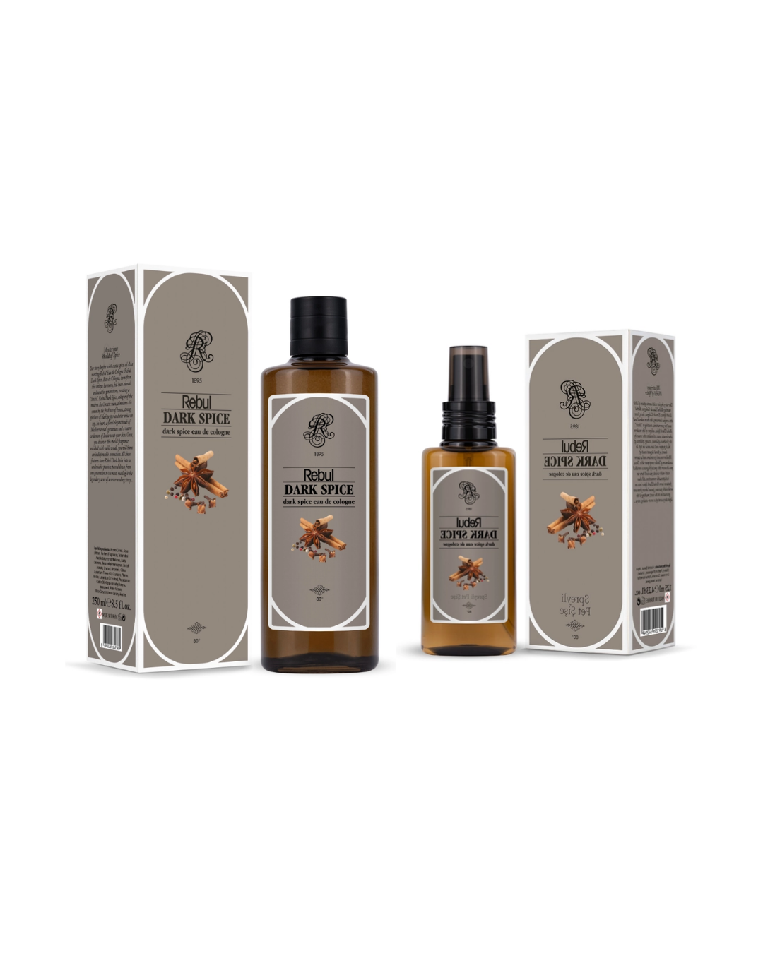 Rebul Dark Kolanya 250 Ml + 125 Ml  2 Li Set