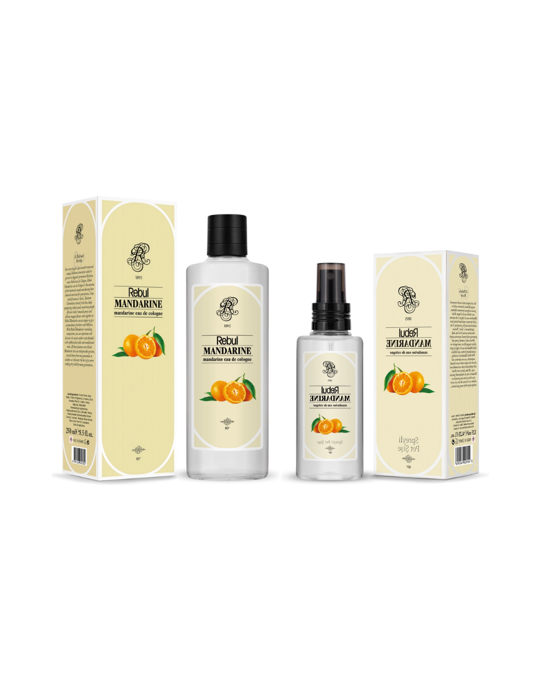 Rebul Mandalina Kolanya 250 Ml + 125 Ml  2 Li Set