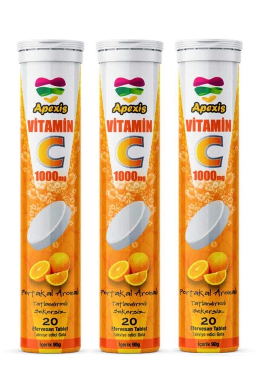Vitamin C 1000 Mg 3x20 Efervesan Tablet