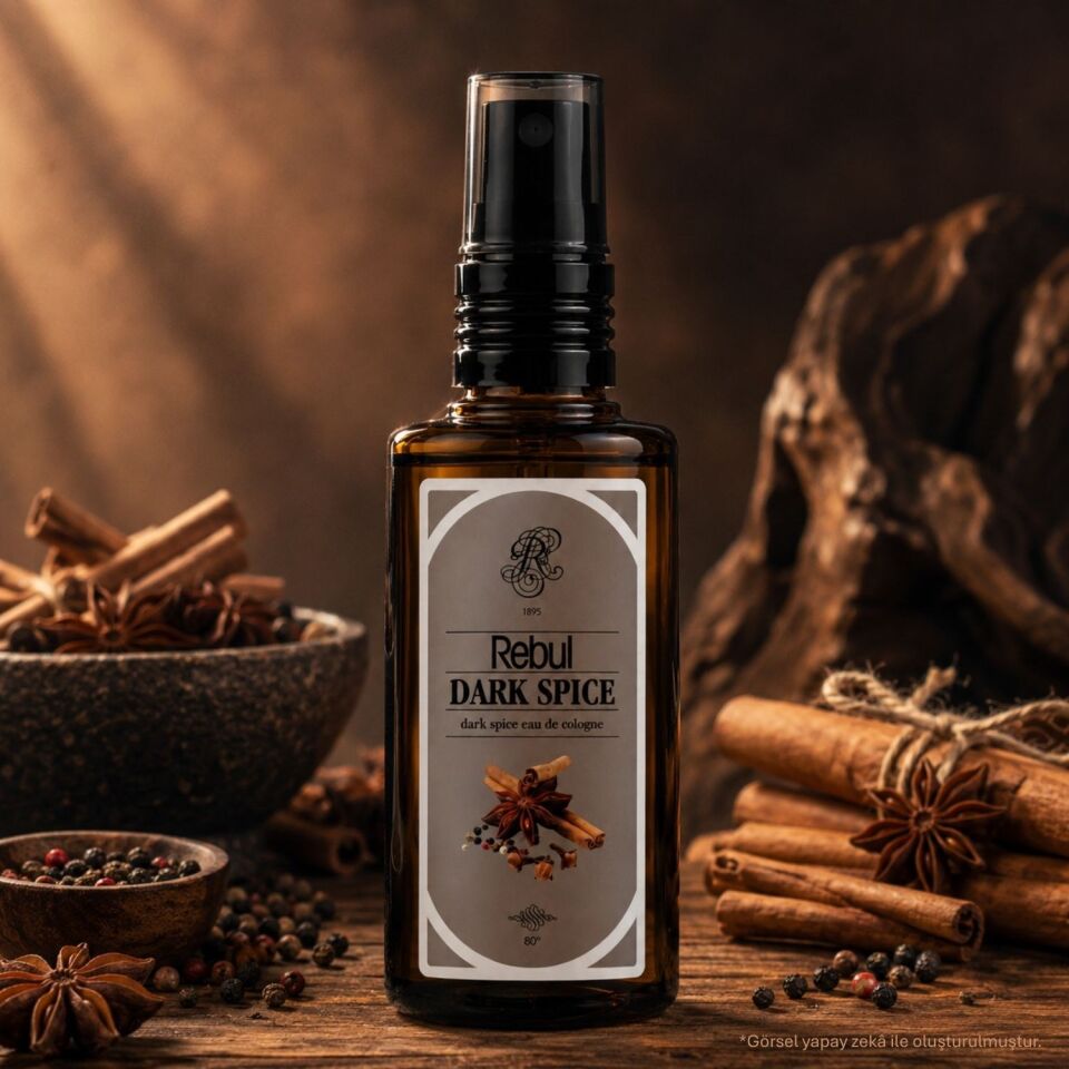 Rebul Dark Spice Kolonya Pet Şişe Sprey 50 Ml