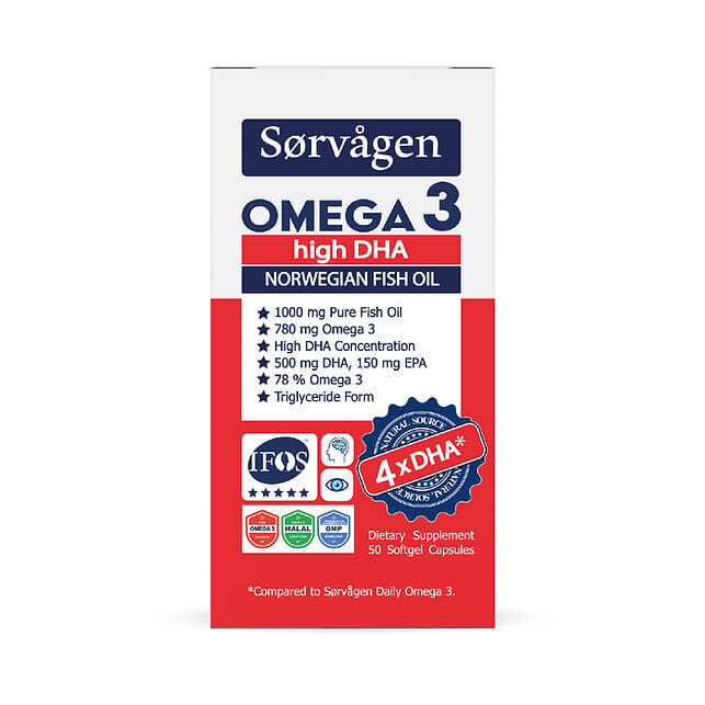 Sorvagen Sitikolin, Dha Omega 3, B12 (30 Kapsül) + Omega 3 Hıgh Dha Norveç Balık Yağı