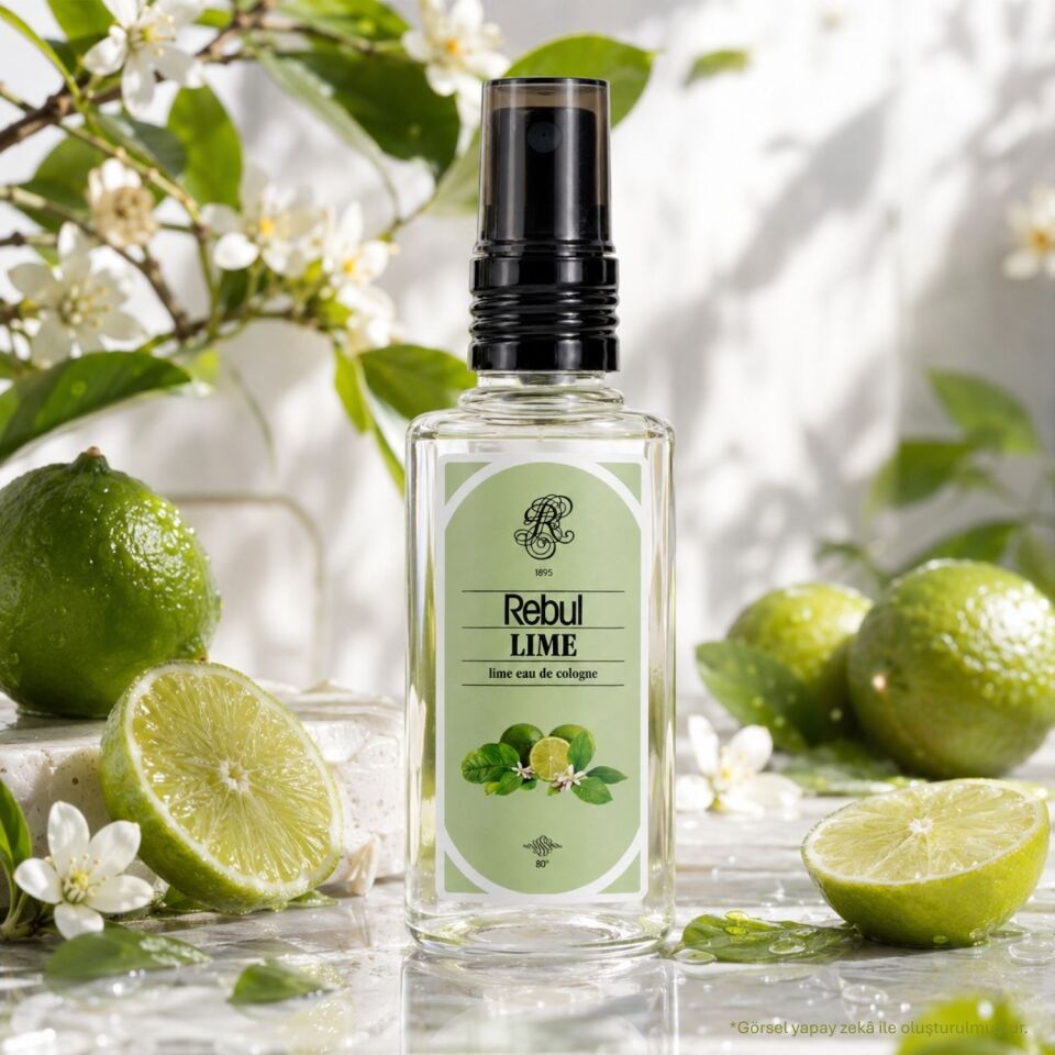 Rebul Lime Kolonya Pet Şişe Sprey 50 Ml