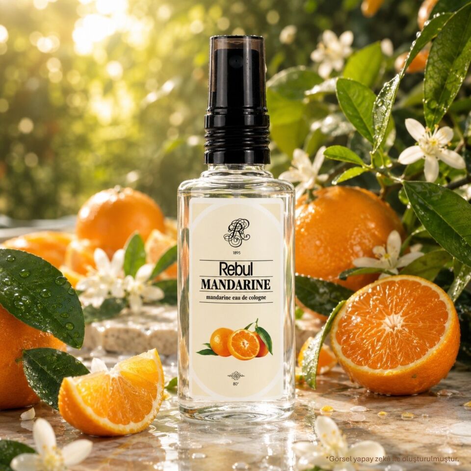 Rebul Mandarıne Kolonya Pet Şişe Sprey 50 Ml