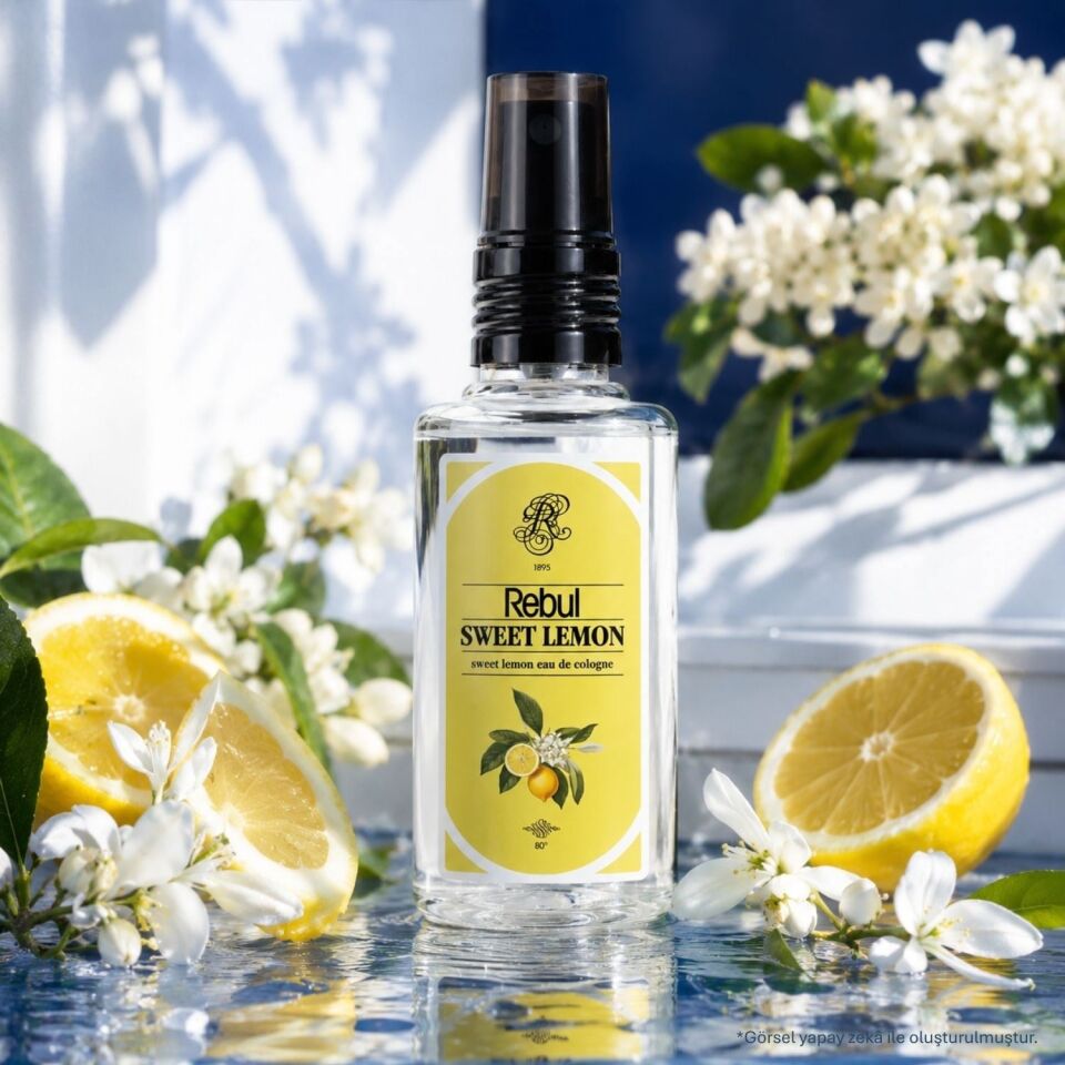 Rebul Sweet Lemon Kolonya Pet Şişe Sprey 50 Ml