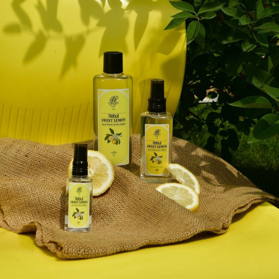 Rebul Sweet Lemon Kolonya Pet Şişe Sprey 50 Ml