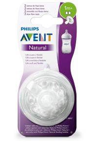 Natural Biberon Emziği +1 Ay 2 Li