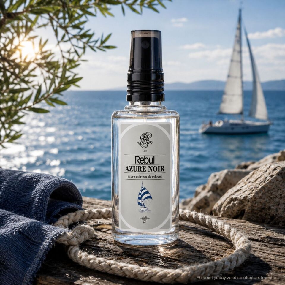 Rebul Azure Noir Kolonya Pet Şişe Sprey 50 Ml
