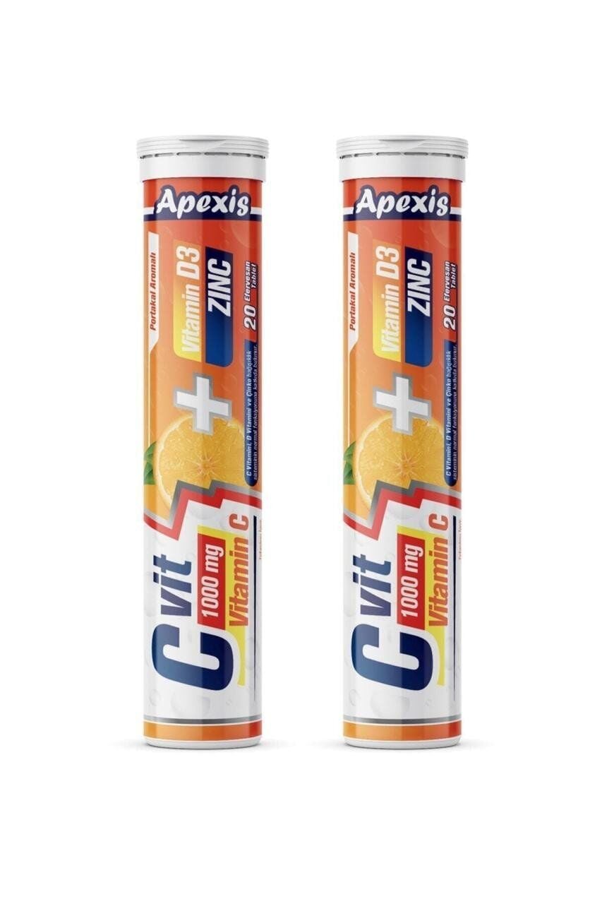 Apexis C Vit 1000 Mg C Vitamini 2*20'li Tablet