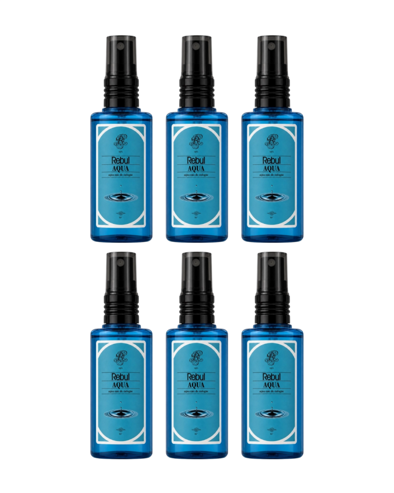 Rebul Aqua Kolonya Pet Şişe Sprey 50 Ml 6 Lı Set